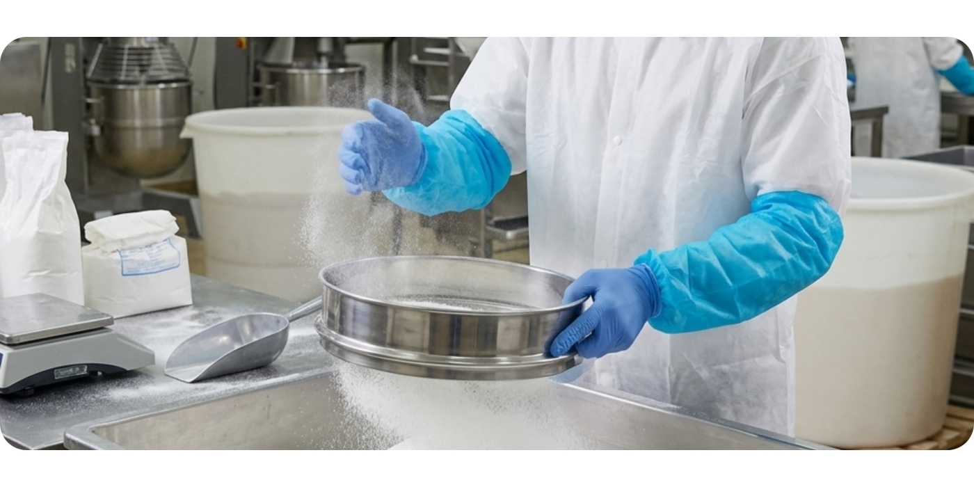 Manicotti in TNT: perché il camice da solo non basta nel settore alimentare